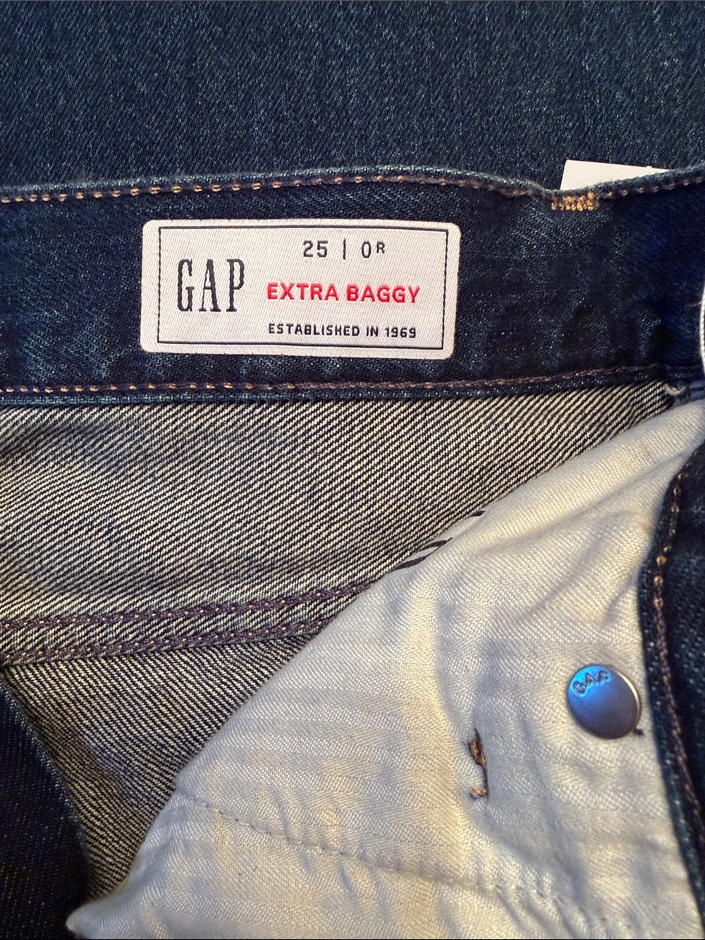 Gap Hailey Extra Baggy-Medium Wash - Picture 5 of 7